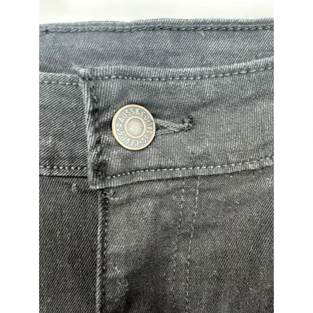 Levi's‎ 725 High Rise Bootcut Black Jeans Women's Size 33x30